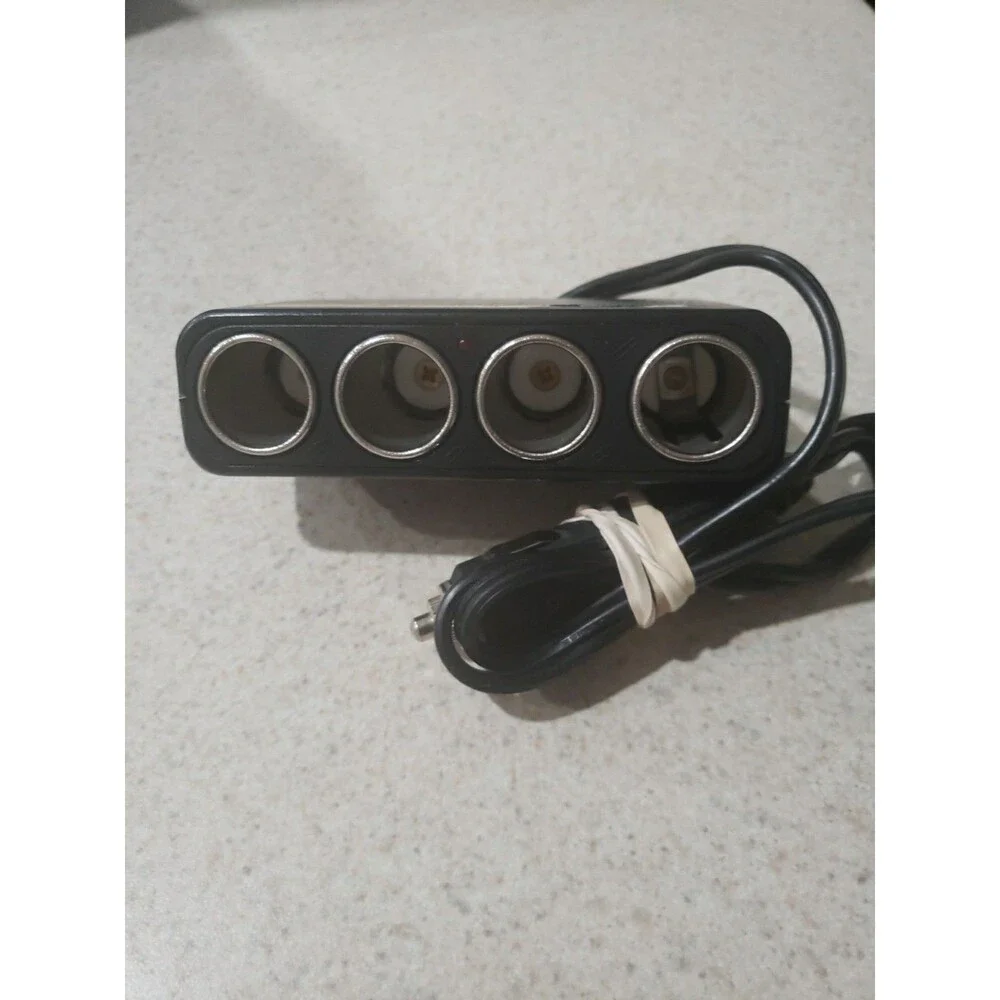 Wagan Socket Output 4 Port Car Charger Adapter